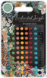       Enchanted Jungle - Adhesive Enamel Dots