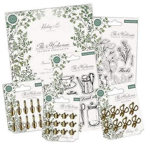 ������ ����� ������� The Herbarium - Herb Scissor Metal Charms