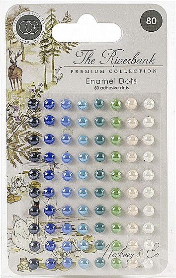 ������ ������ The Riverbank - Adhesive Enamel Dots