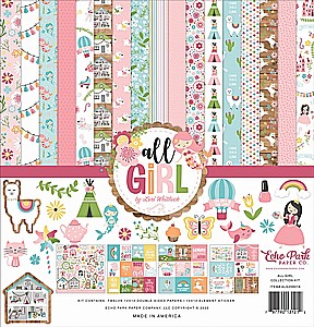מארז דפי קארדסטוק מעוצבים ALL GIRL COLLECTION KIT מארז דפי קארדסטוק מעוצבים ALL GIRL COLLECTION KIT