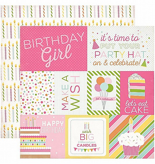 ���� ��� �������� ������� Birthday Wishes Girl Collection Kit