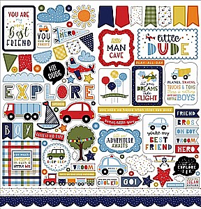 ����� ������ �������� ������� Little Dreamer Boy Element Sticker