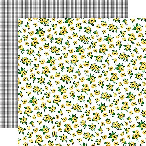 דף מדוגם SUNFLOWERS דף מדוגם SUNFLOWERS