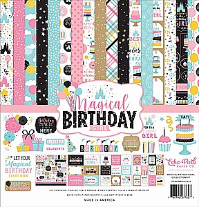 מארז דפי קארדסטוק מעוצבים MAGICAL BIRTHDAY GIRL COLLECTION KIT מארז דפי קארדסטוק מעוצבים MAGICAL BIRTHDAY GIRL COLLECTION KIT