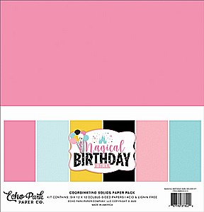 מארז דפי קארדסטוק בסיס מסדרת MAGICAL BIRTHDAY GIRL SOLIDS KIT מארז דפי קארדסטוק בסיס מסדרת MAGICAL BIRTHDAY GIRL SOLIDS KIT