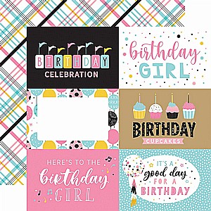דף קארדסטוק מדוגם 6X4 JOURNALING CARDS דף קארדסטוק מדוגם 6X4 JOURNALING CARDS
