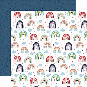 דף קארדסטוק מדוגם Rainbow Magic דף קארדסטוק מדוגם Rainbow Magic