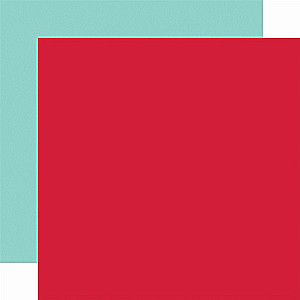 גליון קארדסטוק מעוצב בגוון בסיס DESIGNER SOLIDS - RED/MINT גליון קארדסטוק מעוצב בגוון בסיס DESIGNER SOLIDS - RED/MINT