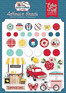 בראדים ונקודות לקישוט A Slice of Summer Adhesive Brads בראדים ונקודות לקישוט A Slice of Summer Adhesive Brads