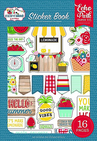 ��� ������ �������� ���� ������ A Slice of Summer Sticker Book