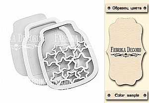 חיתוך שייקר צנצנת כוכבים SHAKER DIMENSION SET "JAR WITH STARS" 7.5?10.5 CM חיתוך שייקר צנצנת כוכבים SHAKER DIMENSION SET "JAR WITH STARS" 7.5?10.5 CM