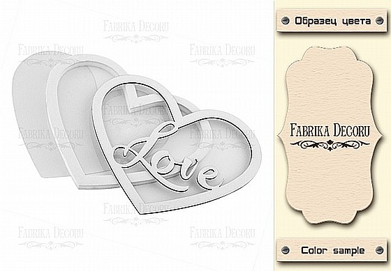 ����� ����� SHAKER DIMENSION SET "LOVE IN THE HEART" 9.8?8.3