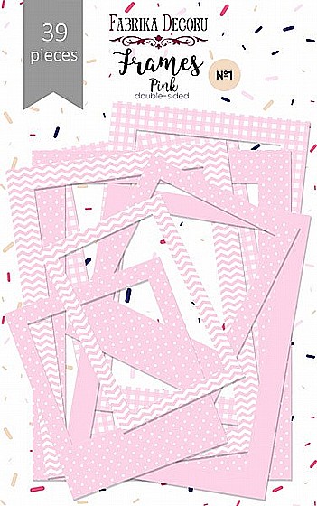 �� ������ �������� ������� ������� ������� SET OF FRAMES ?1 PINK 39 PCS