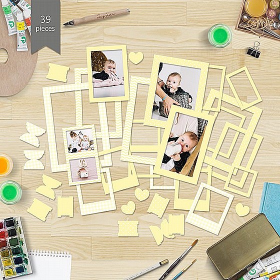 �� ������ �������� ������� ������� ������ SET OF FRAMES ?1 PINK 39 PCS