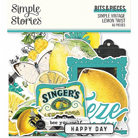 SIMPLE VINTAGE LEMON TWIST - BITS & PIECES