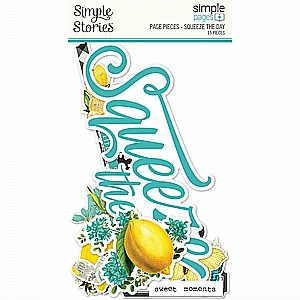 SIMPLE PAGES PAGE PIECES - SQUEEZE THE DAY SIMPLE PAGES PAGE PIECES - SQUEEZE THE DAY