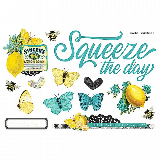 SIMPLE PAGES PAGE PIECES - SQUEEZE THE DAY