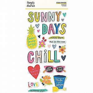 SUNKISSED - FOAM STICKERS SUNKISSED - FOAM STICKERS