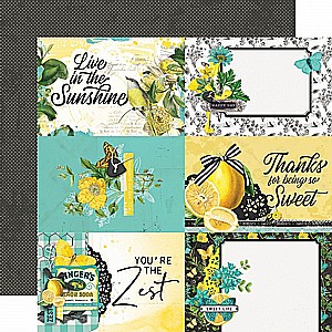 SIMPLE VINTAGE LEMON TWIST - 4X6 ELEMENTS SIMPLE VINTAGE LEMON TWIST - 4X6 ELEMENTS