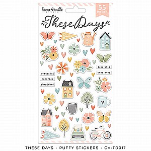 THESE DAYS  PUFFY STICKERS 