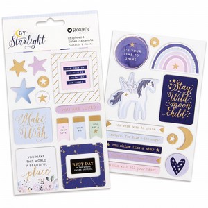 ������ �'������  2 ������� By Starlight Chipboard Embellishments 
