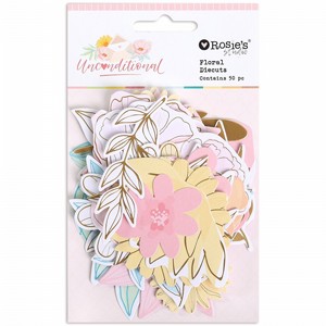מארז חיתוכי קארדסטוק Unconditional Floral מארז חיתוכי קארדסטוק Unconditional Floral