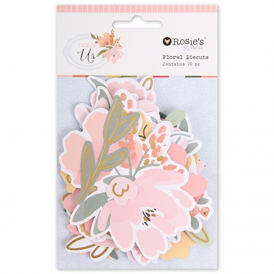 ���� ������ ���� ����� This Is Us Floral Diecuts