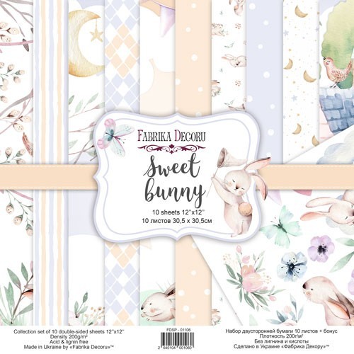 ���� ��� �������� ������� 12*12 ���� SWEET BUNNY