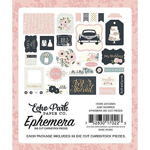 �� ������ - Echo Park - Just Married Collection - Ephemera
