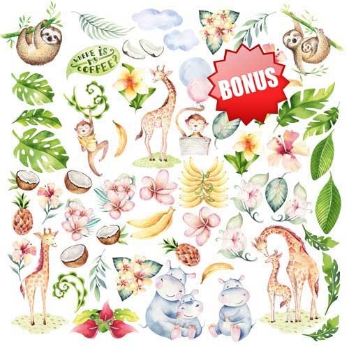 ���� ��� �������� ������� 12*12 SAFARI FOR KIDS 