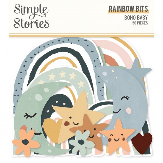 ���� ������ ���� ��������  BOHO BABY - RAINBOW BITS