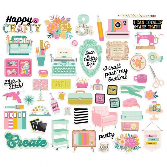 ���� ������ ���� �������� LETS GET CRAFTY - BITS & PIECES
