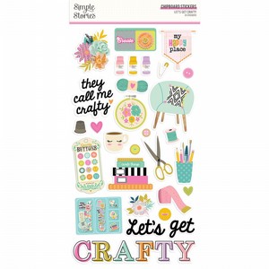 מארז מדבקות צ'יפבורד מסדרת LET'S GET CRAFTY מארז מדבקות צ'יפבורד מסדרת LET'S GET CRAFTY