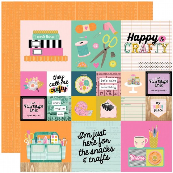 �� �������� ����� LETS GET CRAFTY - 2X2/4X4 