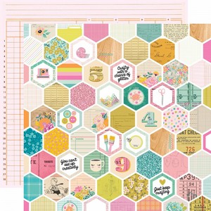 דף קארדסטוק מעוצב LET'S GET CRAFTY CRAFTY GIRL דף קארדסטוק מעוצב LET'S GET CRAFTY CRAFTY GIRL