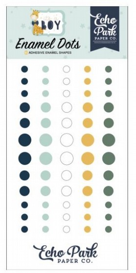 ���� ������ ������  ITS A BOY ENAMEL DOTS