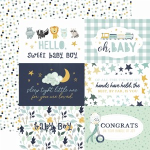�� �������� ����� It's A Boy 6X4 JOURNALING CARDS