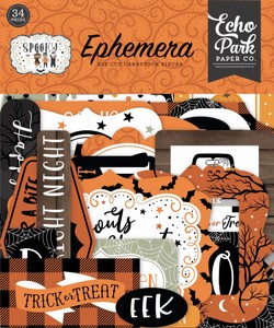 מארז חיתוכי נייר קארדסטוק SPOOKY EPHEMERA מארז חיתוכי נייר קארדסטוק SPOOKY EPHEMERA