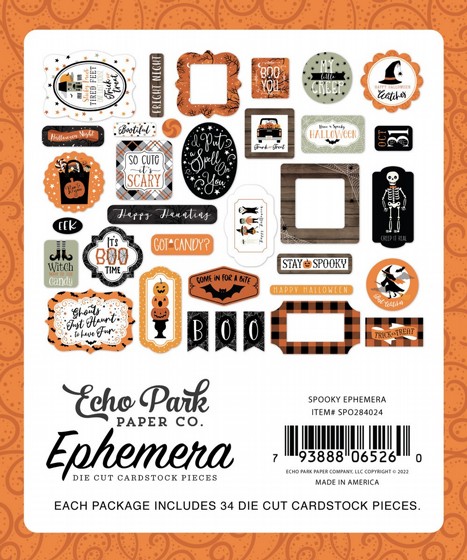 ���� ������ ���� �������� SPOOKY EPHEMERA