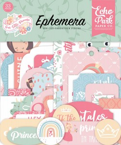 מארז חיתוכי נייר קארדסטוק OUR LITTLE PRINCESS EPHEMERA מארז חיתוכי נייר קארדסטוק OUR LITTLE PRINCESS EPHEMERA