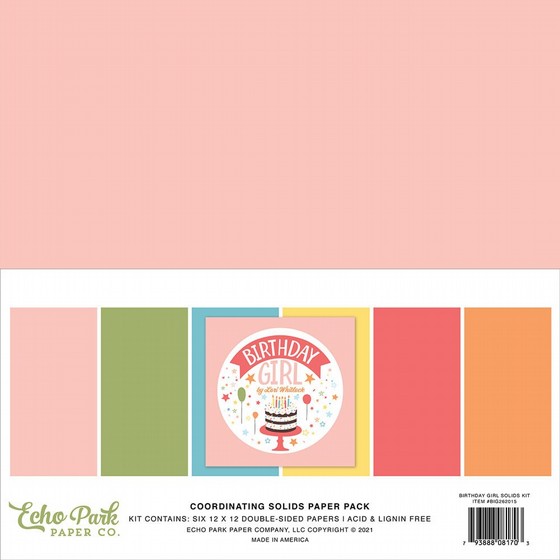 ���� ��� �������� ���� ����� BIRTHDAY GIRL SOLIDS KIT 