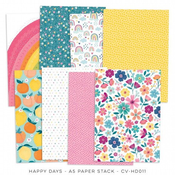���� ��� ��������  HAPPY DAYS - A5 PAPER STACK