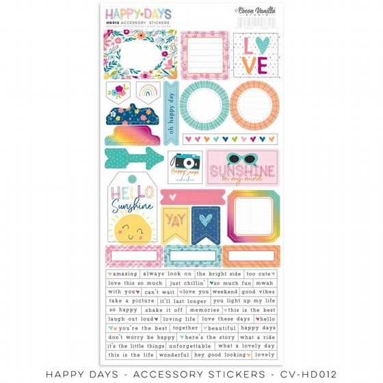 ������ ������ ������ HAPPY DAYS - Accessory Stickers