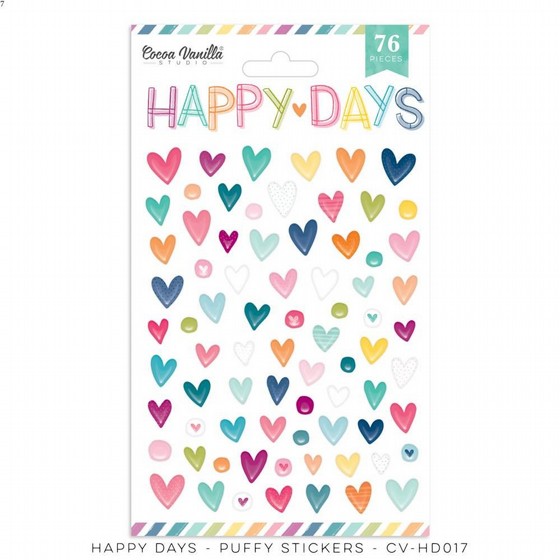 ����� ������ �� ��� �������� HAPPY DAYS - PUFFY STICKERS