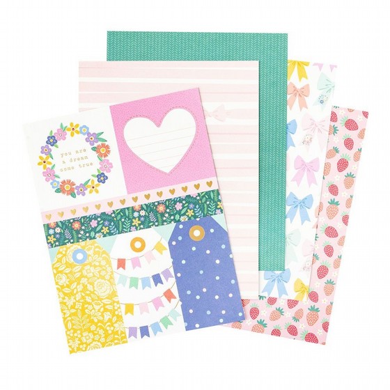 ���� ��� �������� Poppy and Pear Collection - 6 x 8 Paper Pad 