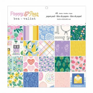 מארז דפי קראדסטוק Poppy and Pear Collection 12*12 מארז דפי קראדסטוק Poppy and Pear Collection 12*12