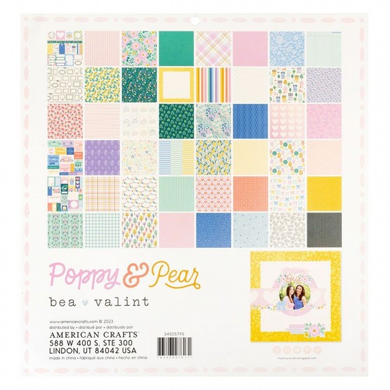 ���� ��� �������� Poppy and Pear Collection 12*12
