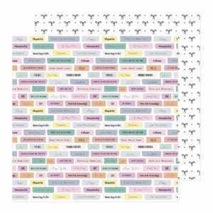 דף קארדסטוק מעוצב CELES GONZALO RAINBOW AVENUE 12 X 12 MY FEELINGS דף קארדסטוק מעוצב CELES GONZALO RAINBOW AVENUE 12 X 12 MY FEELINGS