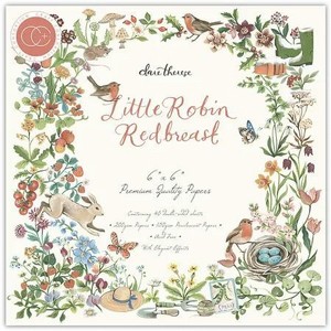 מארז דפי קארדסטוק Little Robin Redbreast - 6"x6" Premium Paper Pad מארז דפי קארדסטוק Little Robin Redbreast - 6"x6" Premium Paper Pad