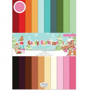 מארז דפי קראדסטוק Candy Christmas - A4 Premium Cardstock Paper Pad מארז דפי קראדסטוק Candy Christmas - A4 Premium Cardstock Paper Pad